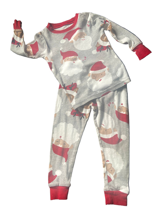 Carter's, Long Sleeved Santa PJ’s, 12-18 months