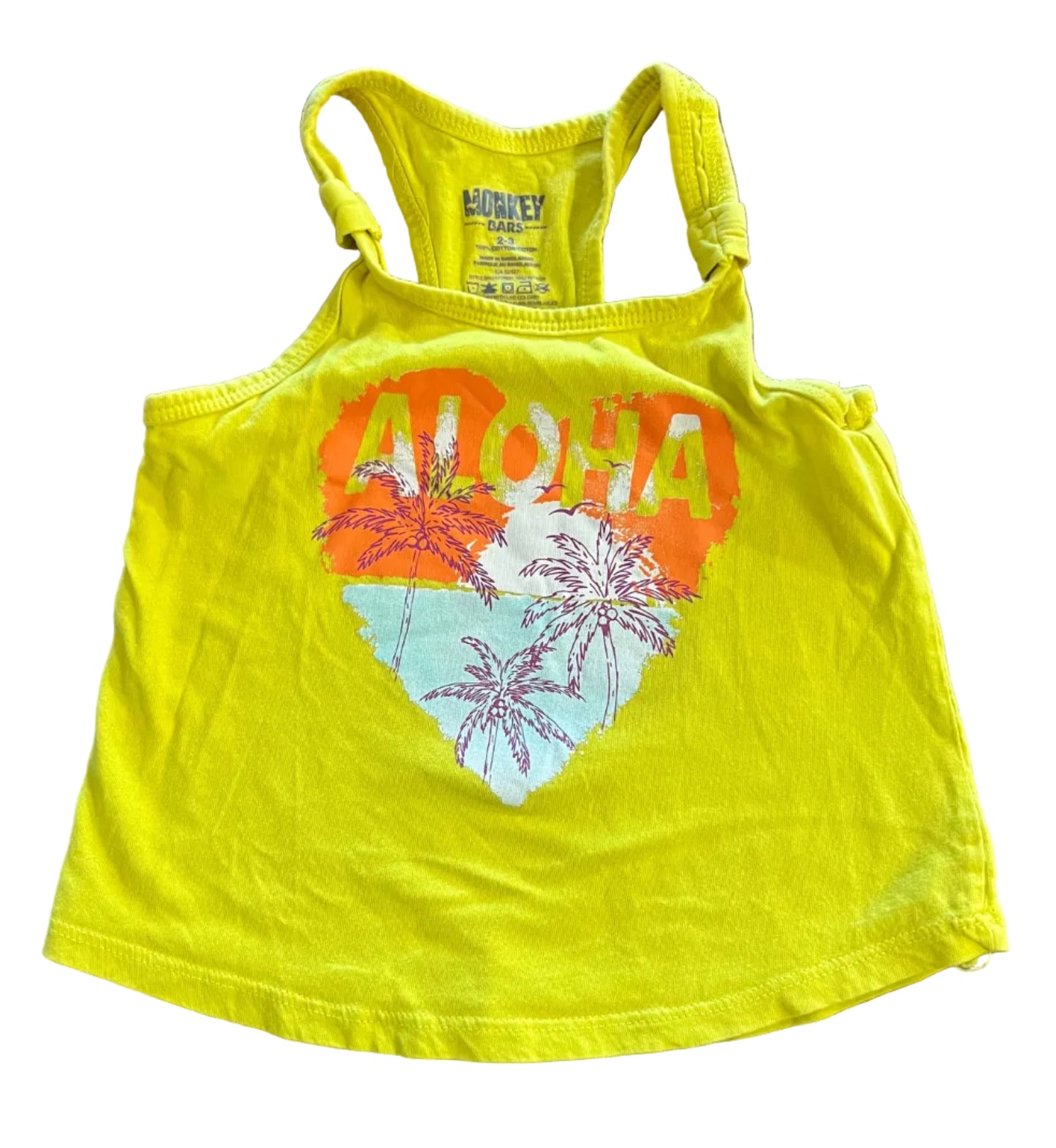 Monkey Bars Tank Top, 2/3T