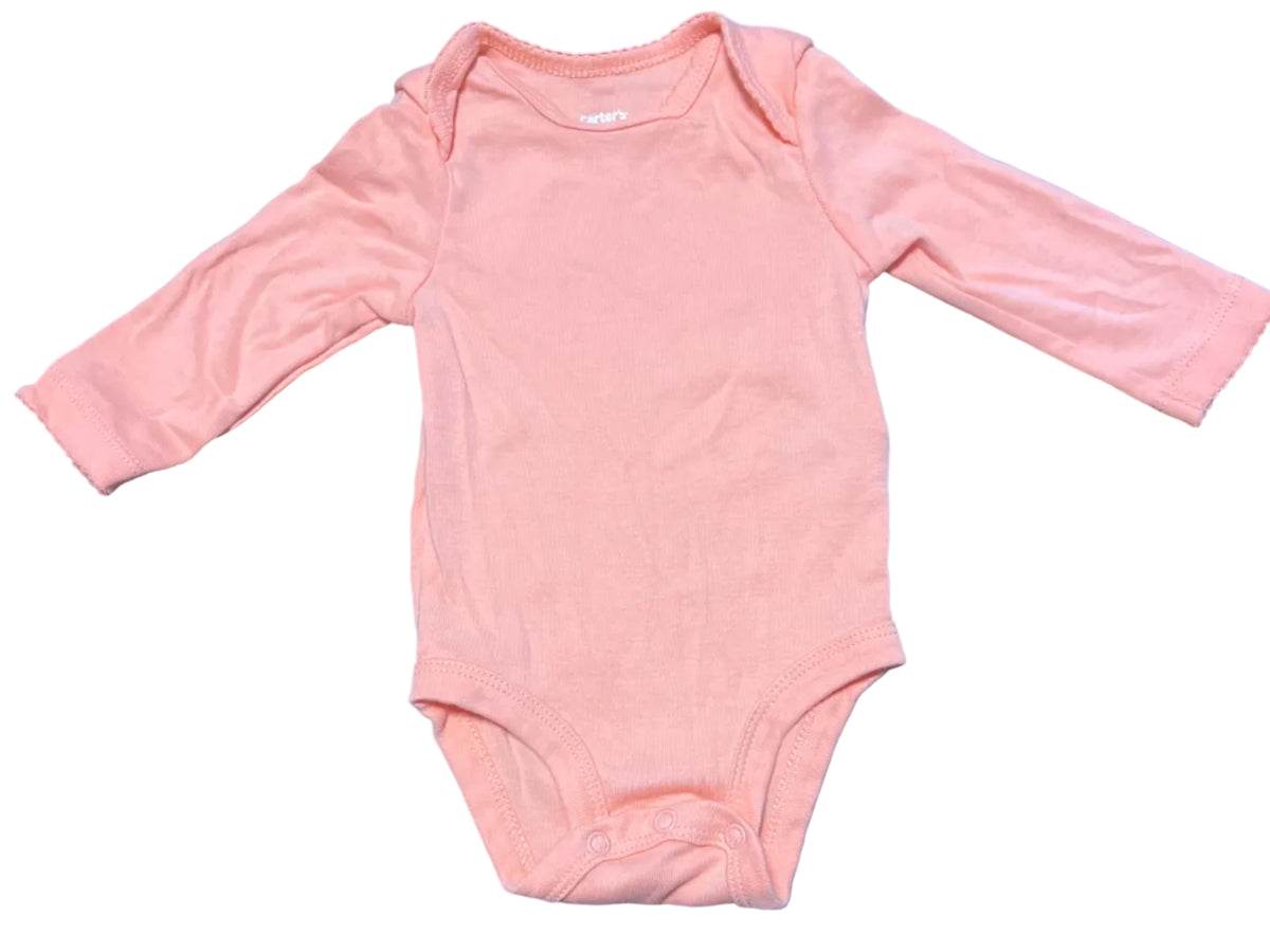 Carter’s Long Sleeve Onesie, 0-3 months