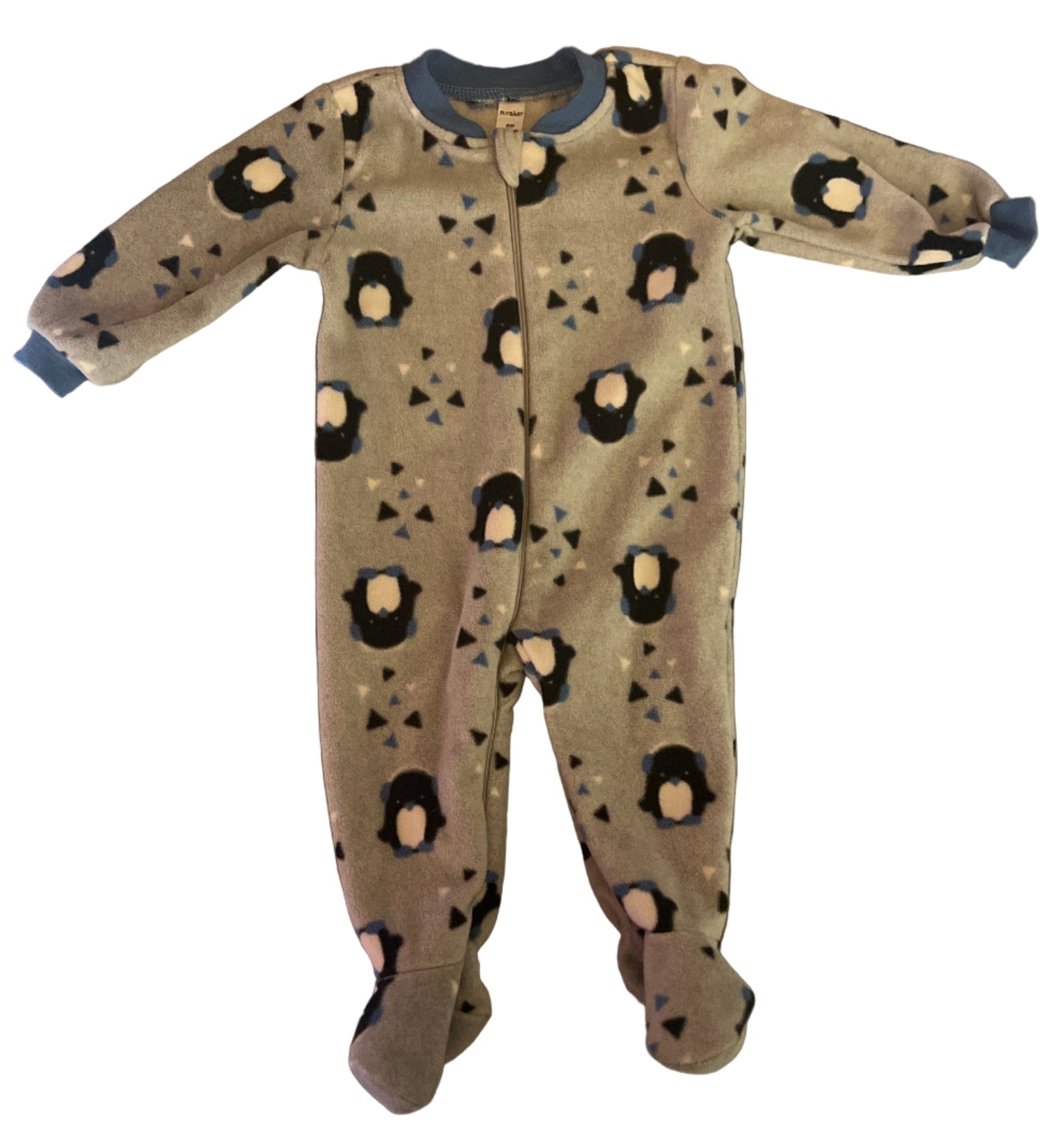 PL Baby Fleece Sleeper with Zipper, 3-6 months