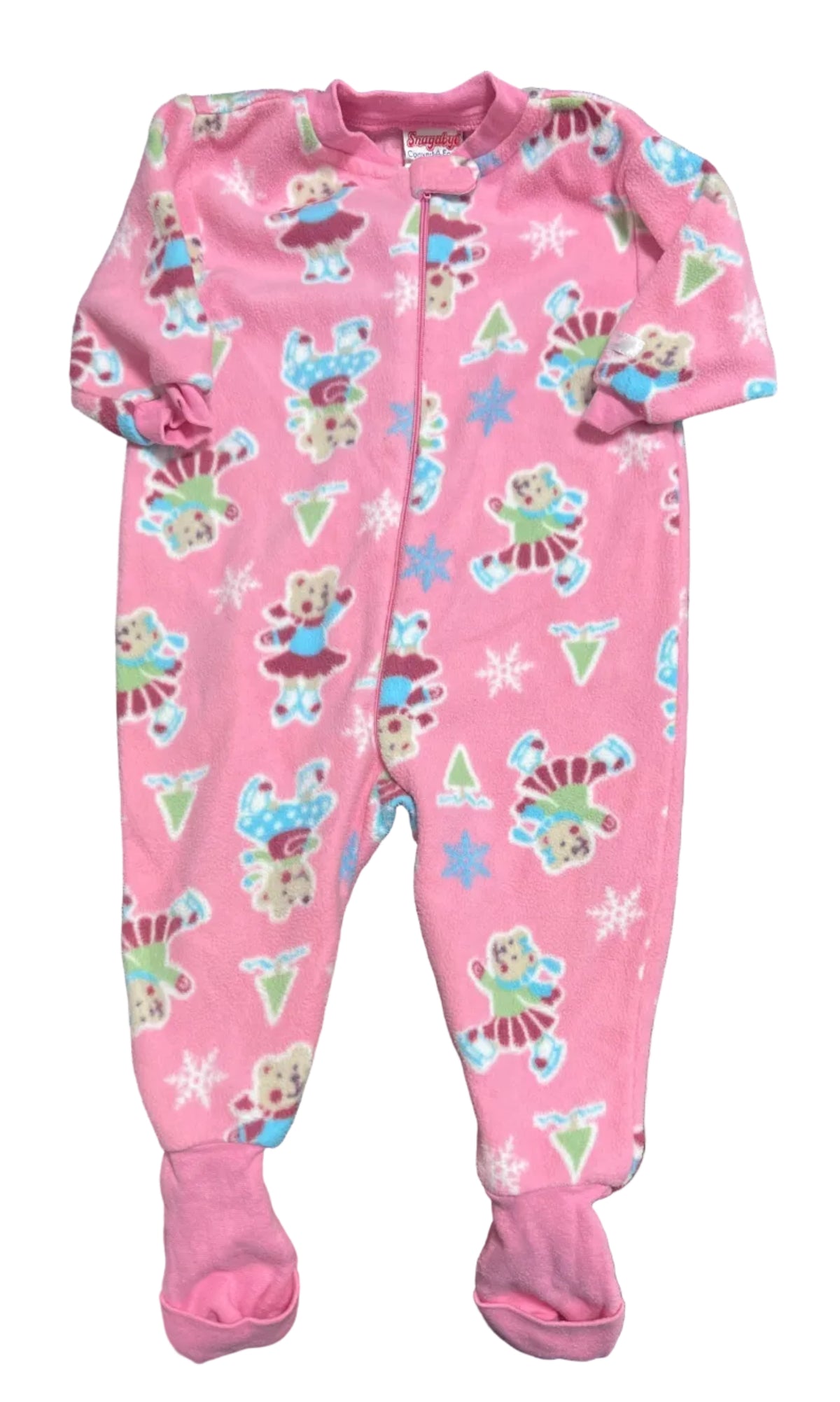 Snugabye Fleece Sleeper with Zipper, 9-12 months
