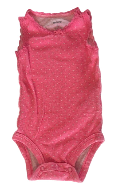 Carter’s Sleeveless Onesie, 0-3 months