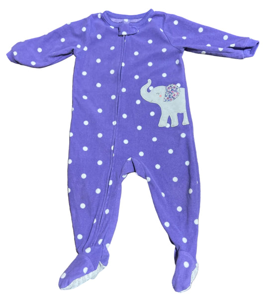 Carter’s Fleece Sleeper with Zipper, 9-12 months