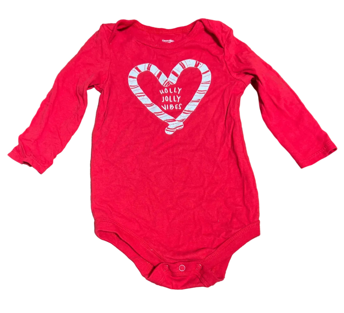 George Long Sleeve Onesie, 12-18 months