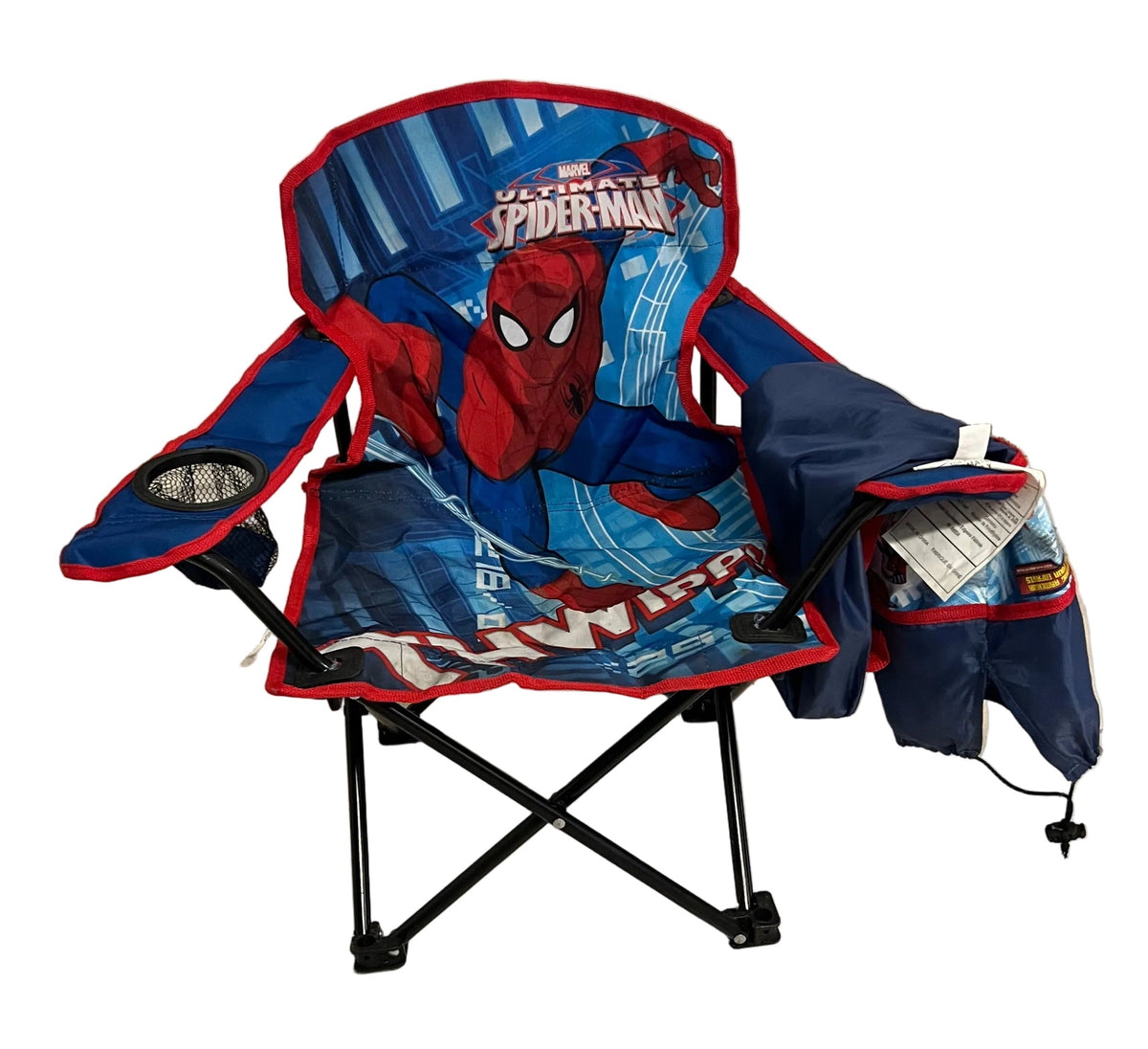 Spider-Man Folding Chair - with carrying case (100lbs limit)