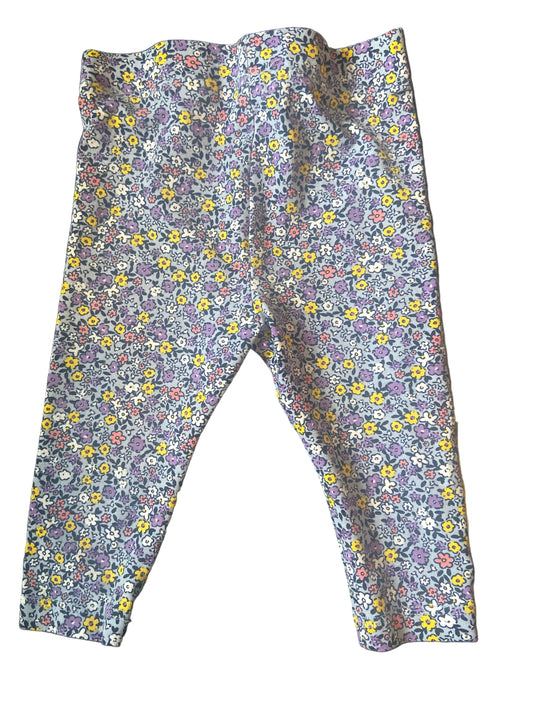 Joe Fresh, Flowered Leggings, 3-6 months