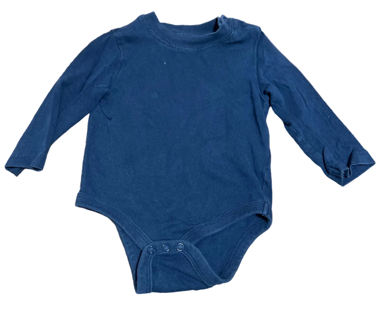 Joe Fresh Long Sleeve Onesie, 6-12 months