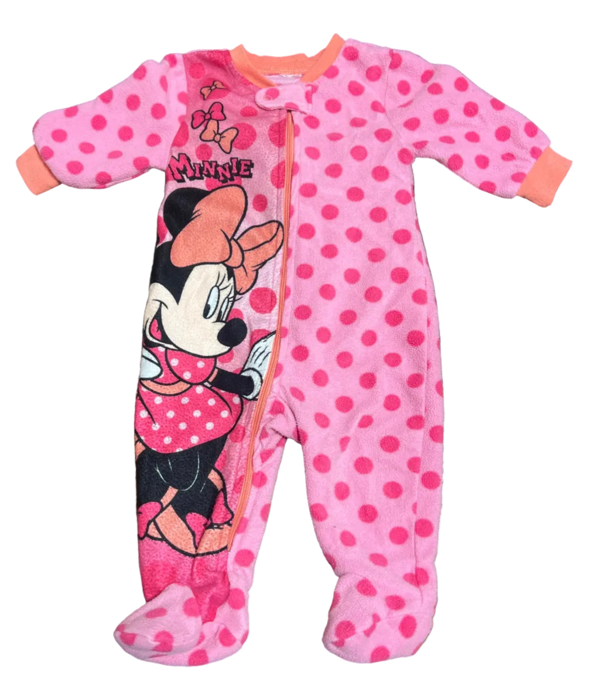 Disney Baby Fleece Sleeper with Zipper, 3-6 months