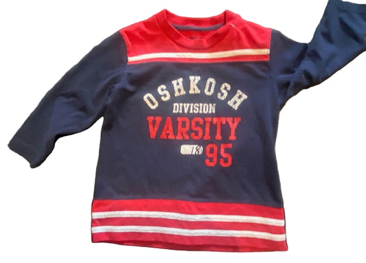 Oshkosh Long Sleeve Shirt, Size 3