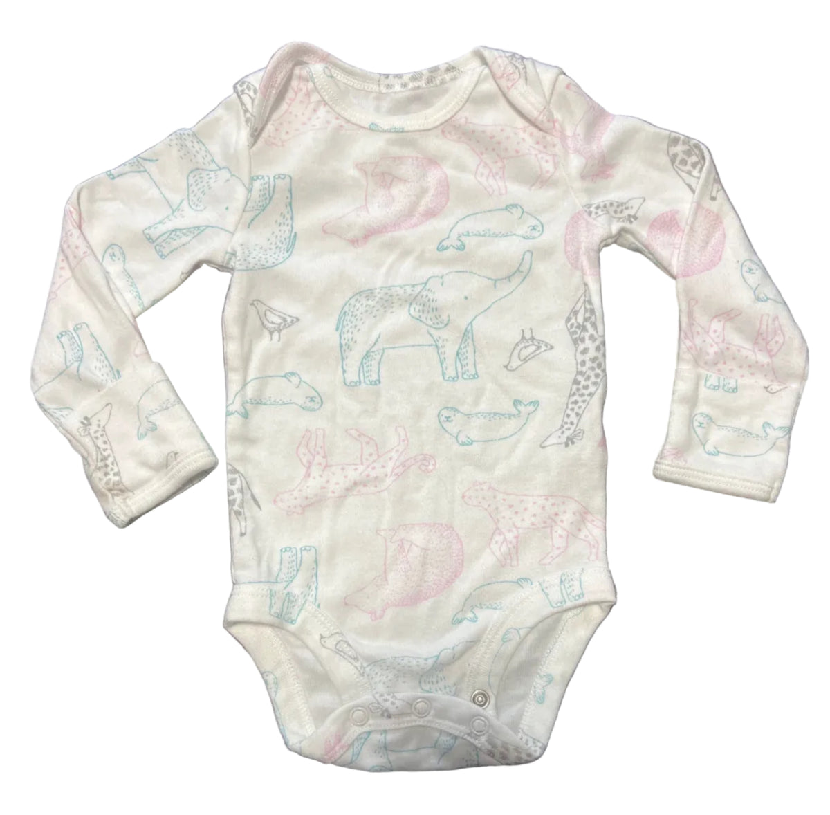 Carter’s Long Sleeve Onesie, 0-3 months