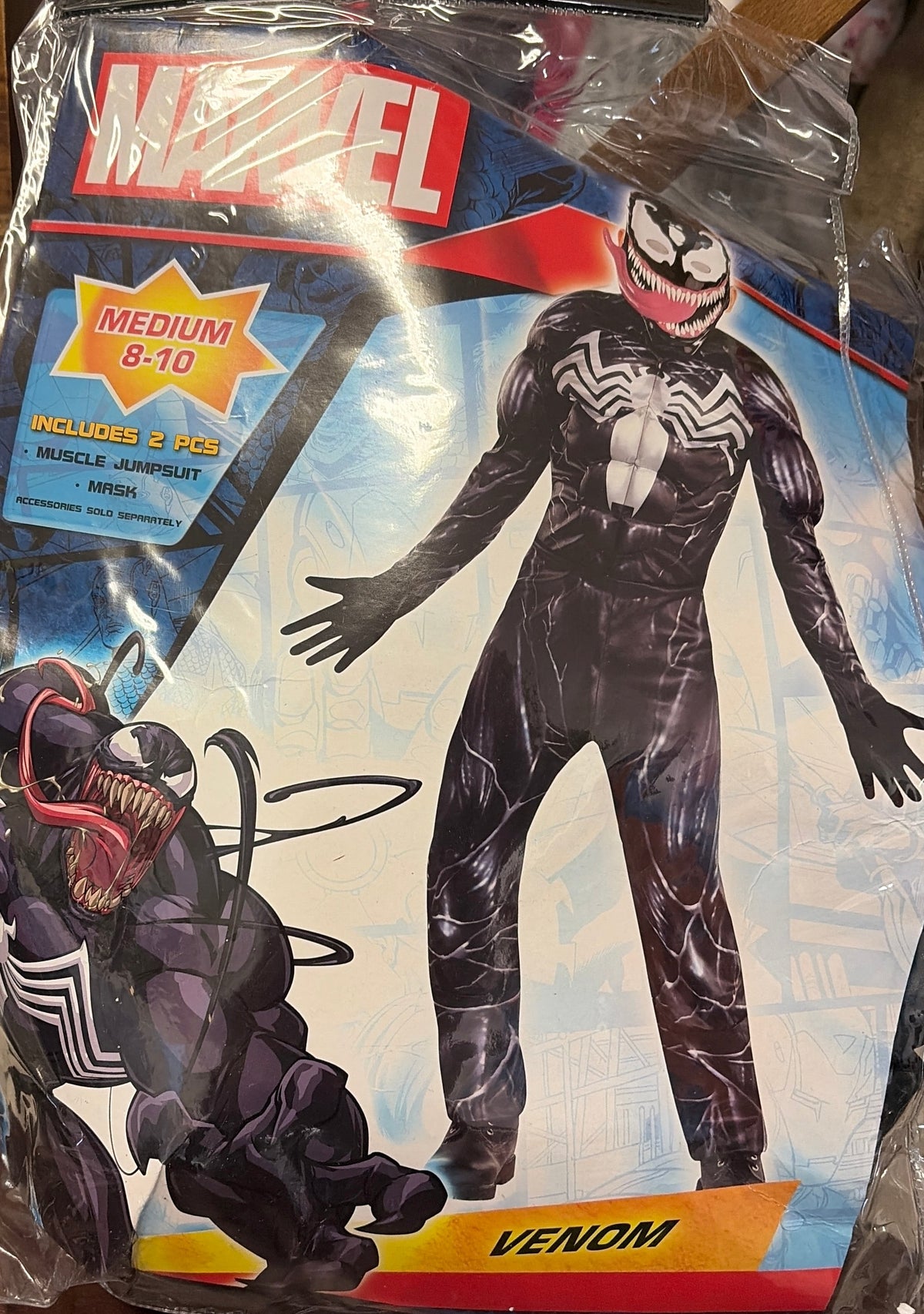 Venom Costume Size Medium