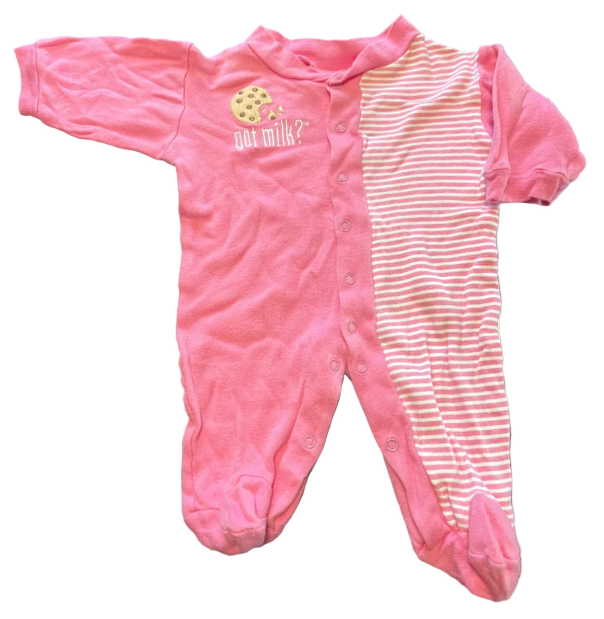 Got Milk Sleeper with Snaps, 0-3 months