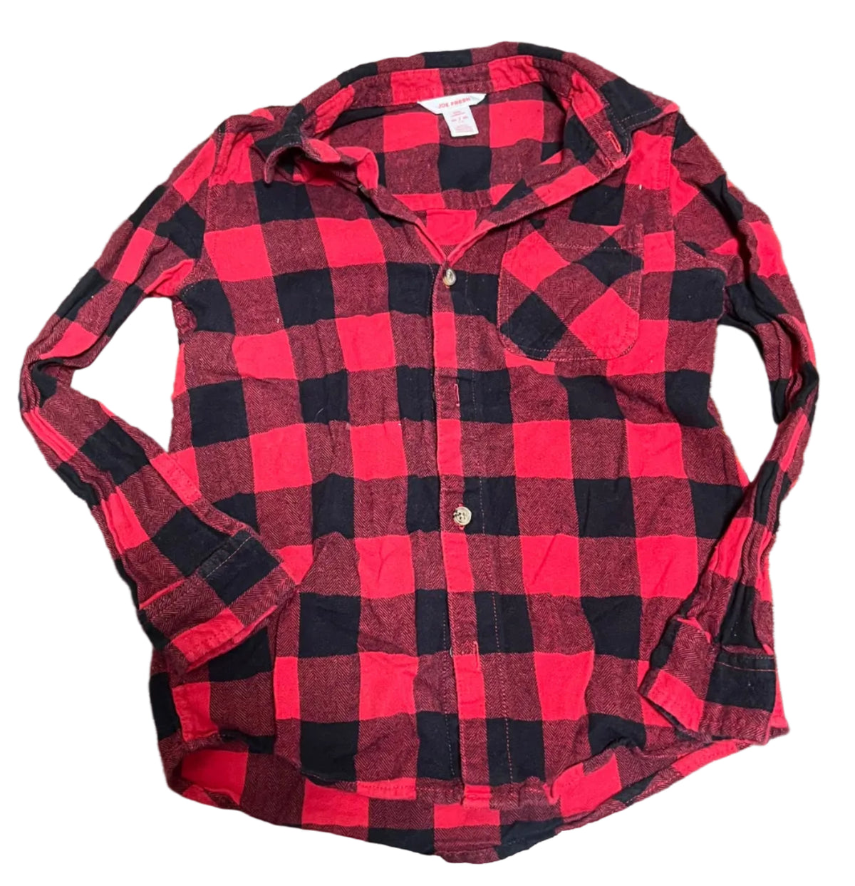 Joe Fresh Plaid Shirt, Size 7/8