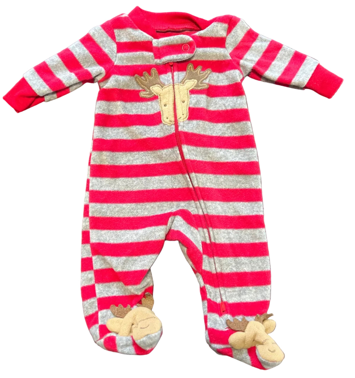 Carter’s Fleece Sleeper with Zipper, Preemie