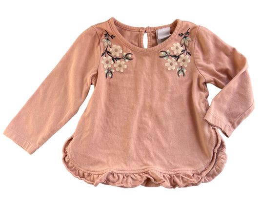 Tahari Long Sleeve Shirt, 9-12 months