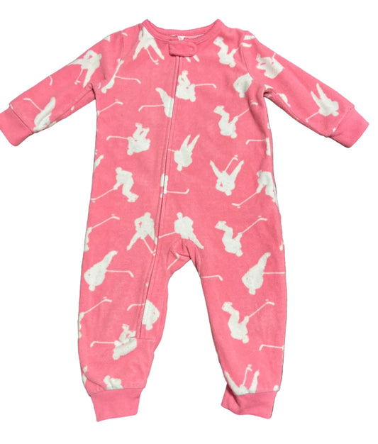Carter’s Fleece Sleeper with Zipper, 9-12 months