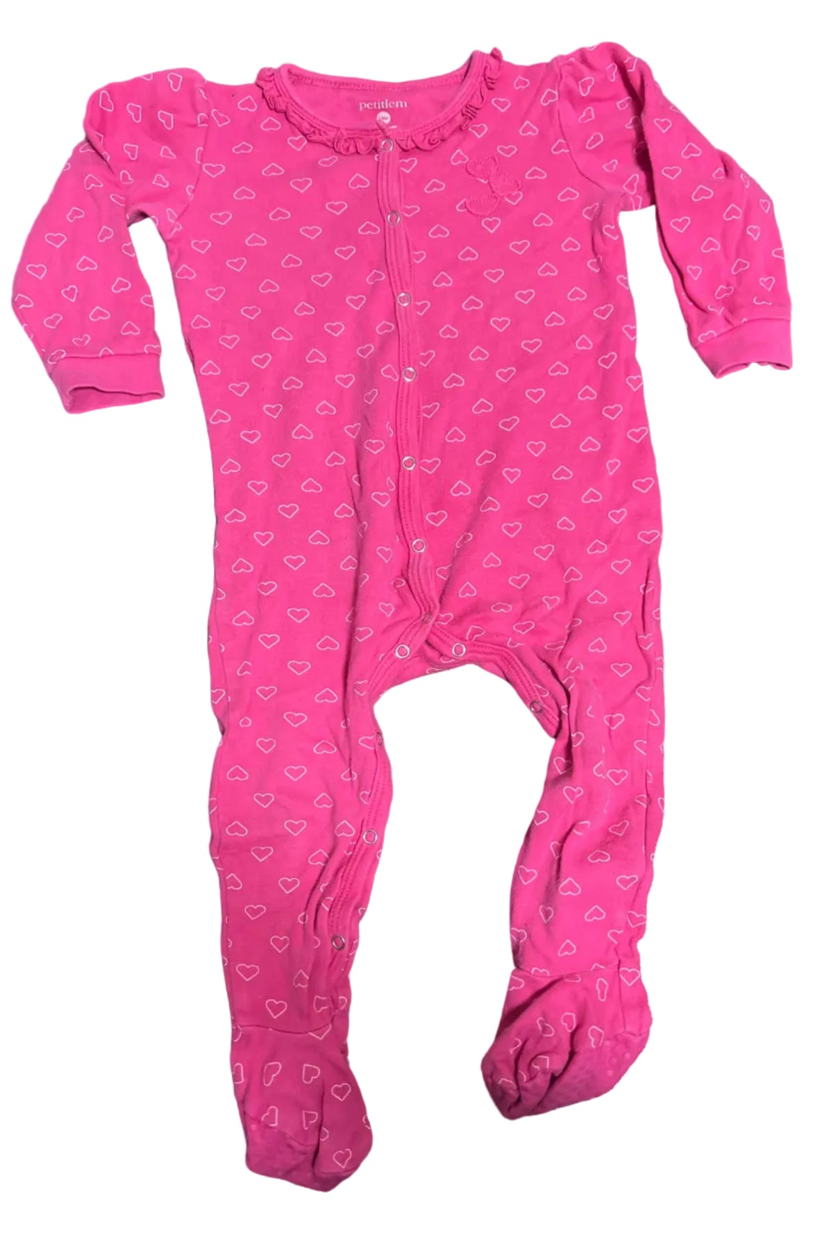 Petitlem Sleeper with Snaps, 12-18 months