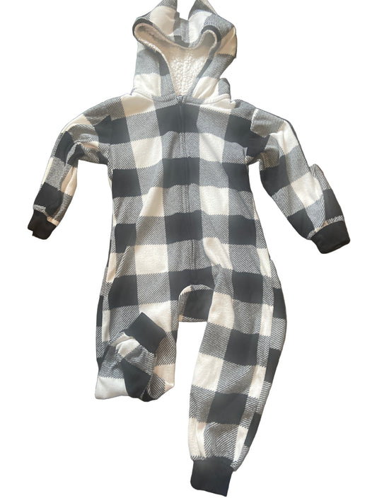 PJ Place, Sleeper with Zipper, Size 4