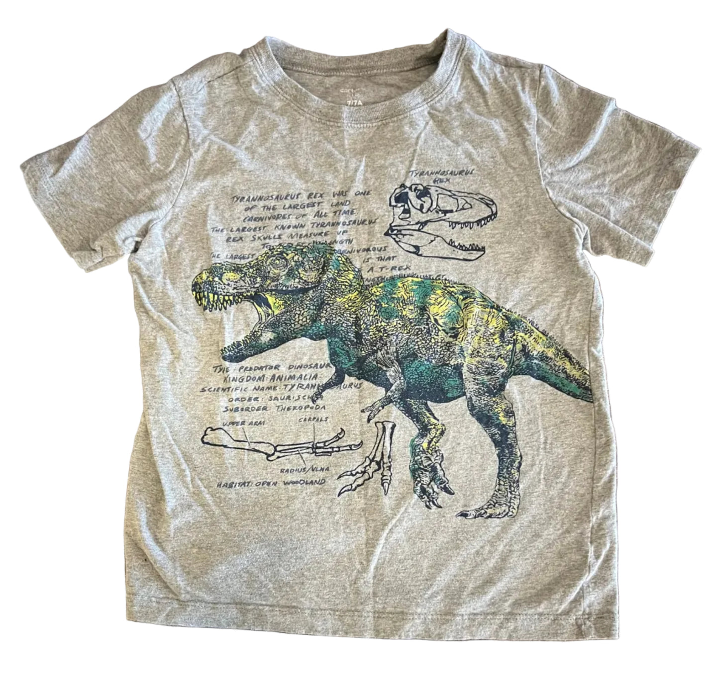 Carter’s Dinosaur T-Shirt, Size 7