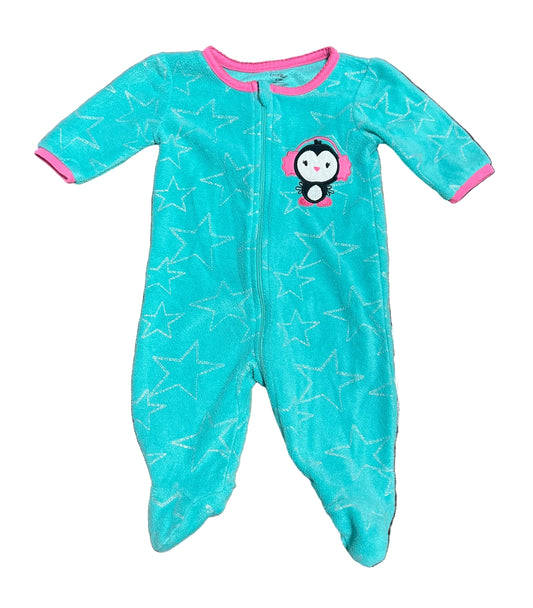 George Foeece Sleeper with Zipper, 0-3 months
