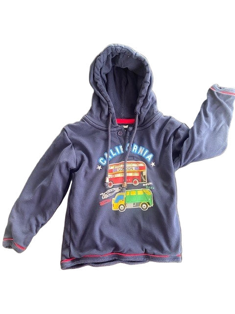 Cucumber Club Hooded Sweatshirt, 2/3T