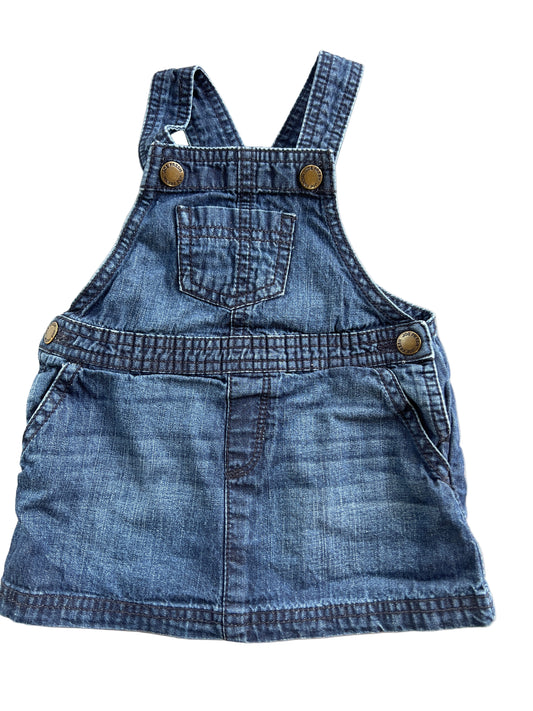 Joe Fresh Skirt Overalls, 6-12 months