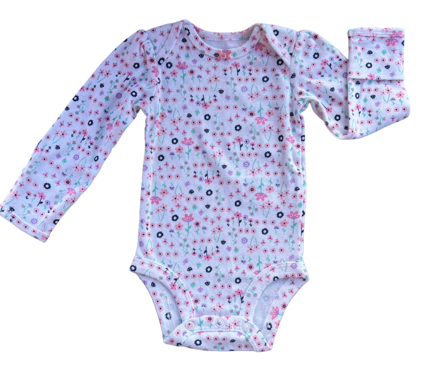Carter’s Long Sleeve Onesie, 0-3 months