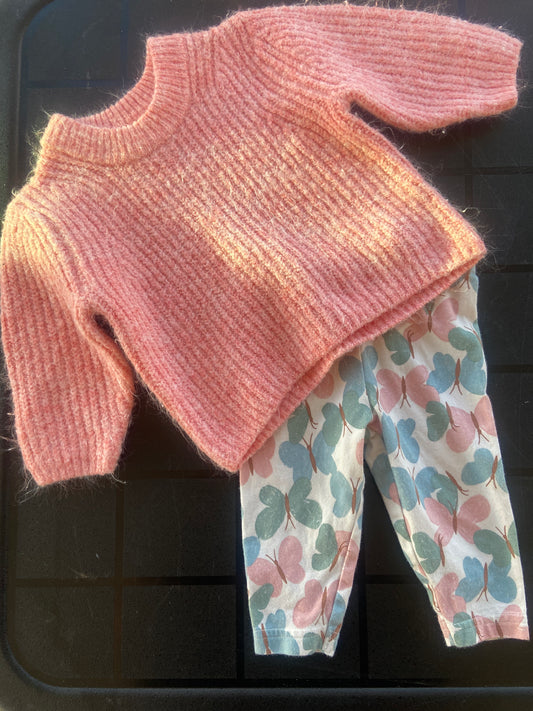 Sweater and leggings