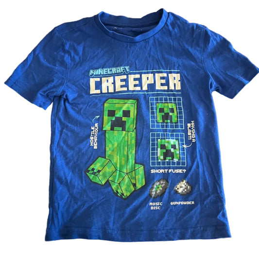 Minecraft T-Shirt, Size 6