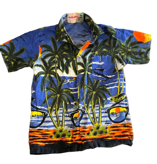 Caribbean Fashion Shirt, Size 8
