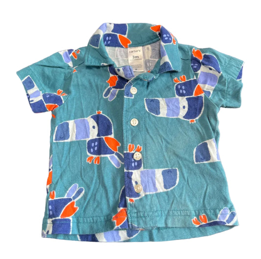 Carter’s Shirt, 0-3 months