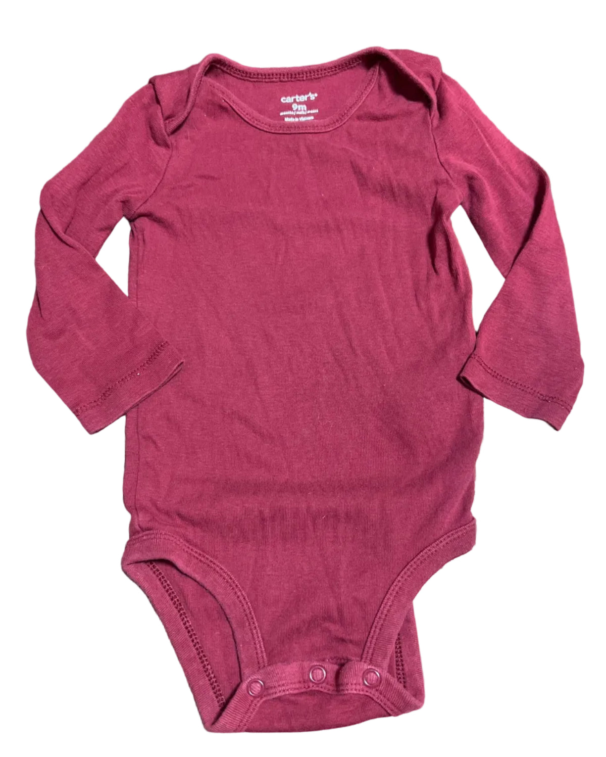 Carter’s Long Sleeve Onesie, 6-9 months