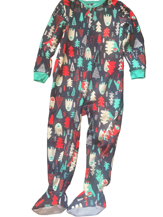 Oshkosh, Sleeper with Zipper, Size 4T