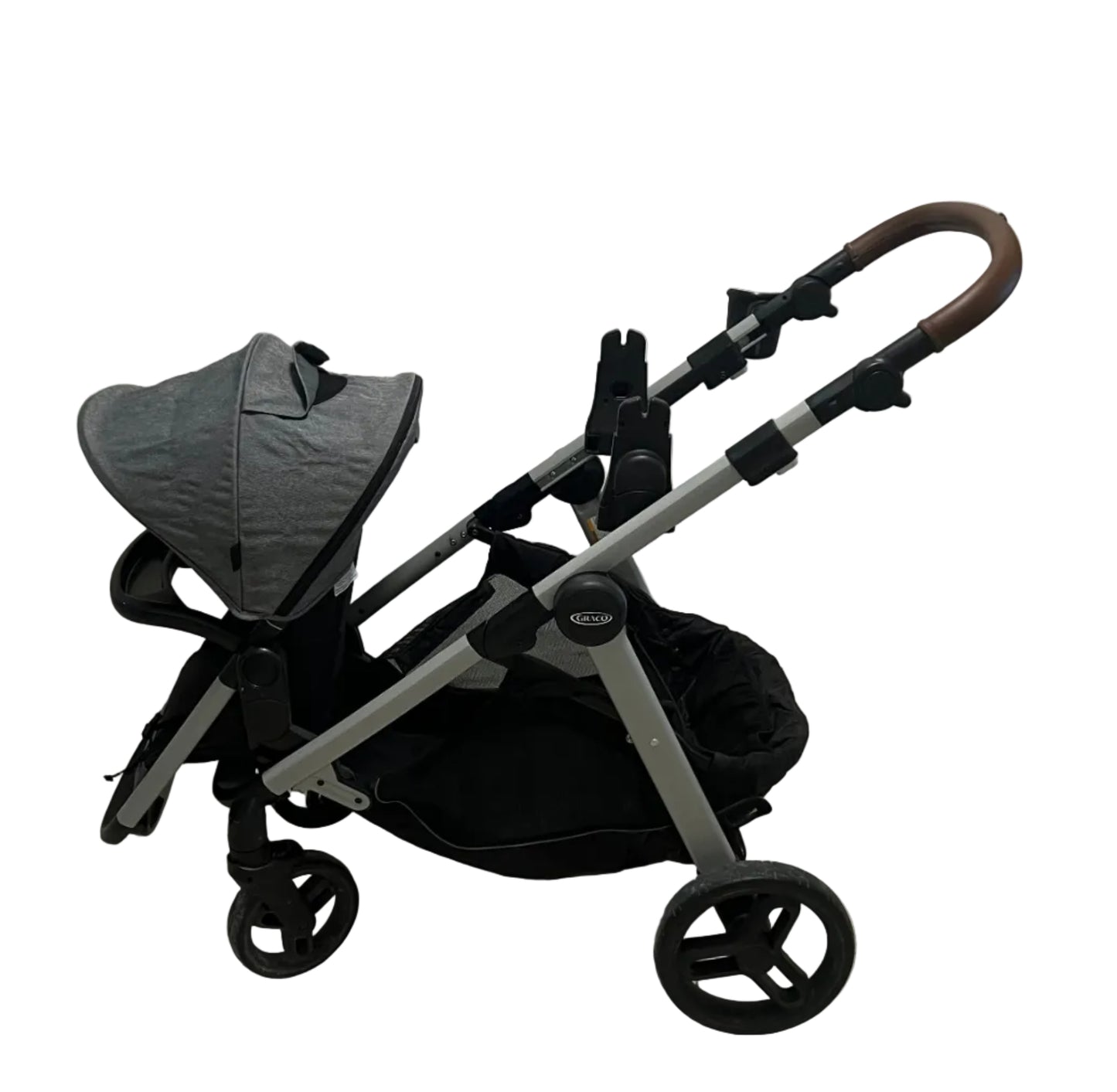 Graco Double Stroller - Compatible with Graco Click Connect Car Seat