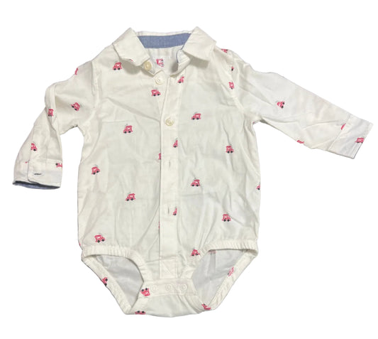 Oshkosh button down 6-9 months