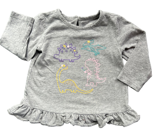 George Long Sleeve Shirt, 6-12 months