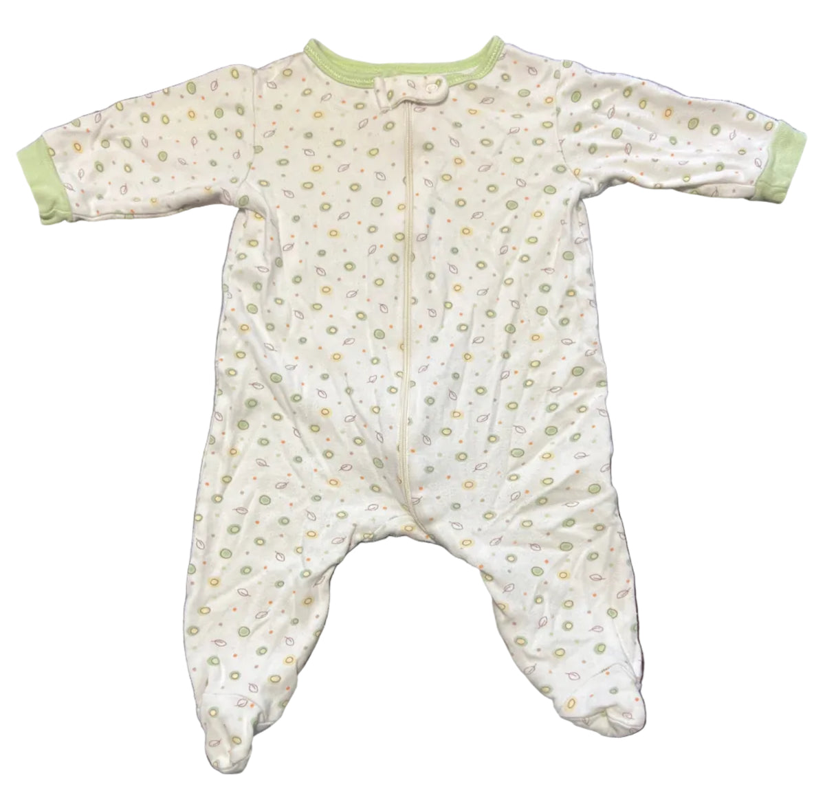 Gerber Sleeper with Zipper, 0-3 months