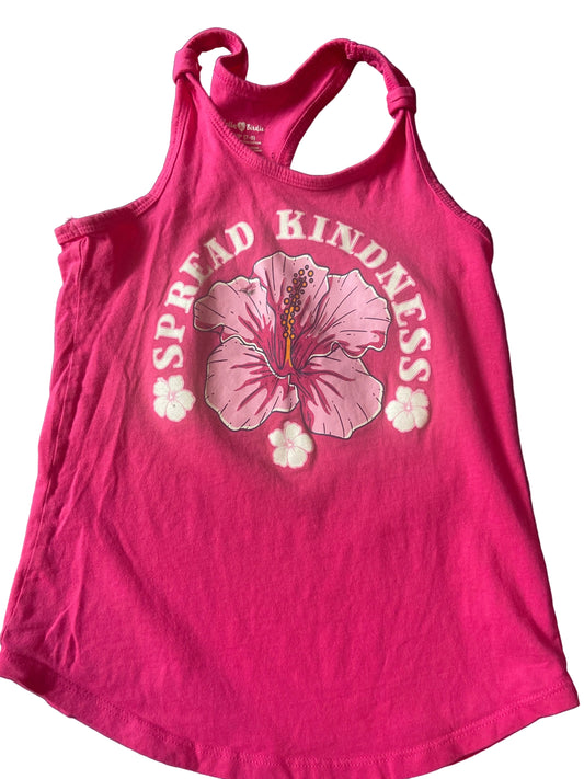 Bella Birdie Pink Tank Top, Size 7/8