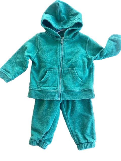 George Fleece Hoodie and Pants, 6-12 months