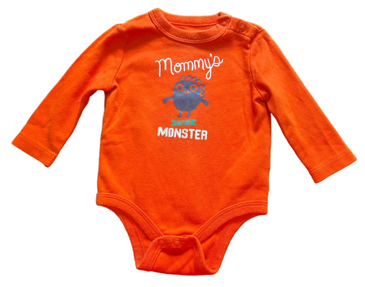 Joe Fresh Long Sleeve Onesie, 3-6 months