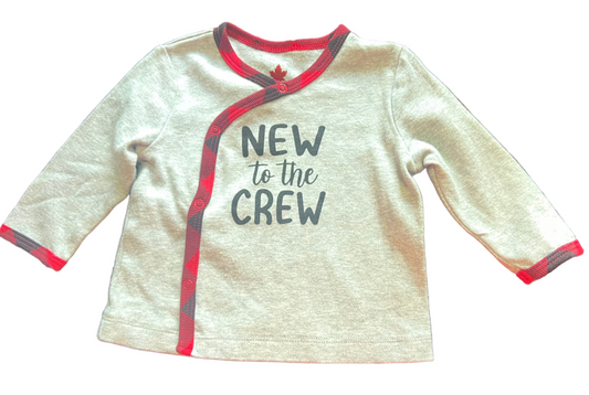 Canadiana Long Sleeve Shirt, 6-9 months