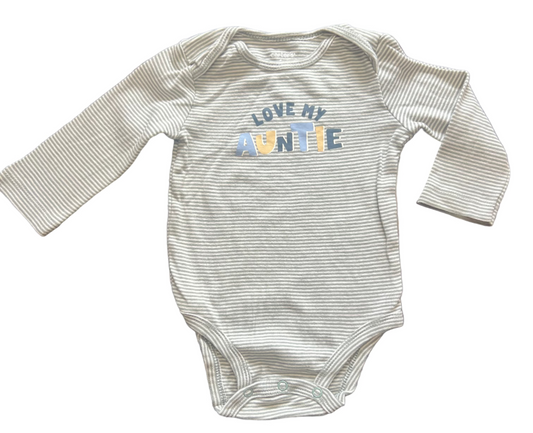 Carter's Long Sleeve Onesie, 3-6 months