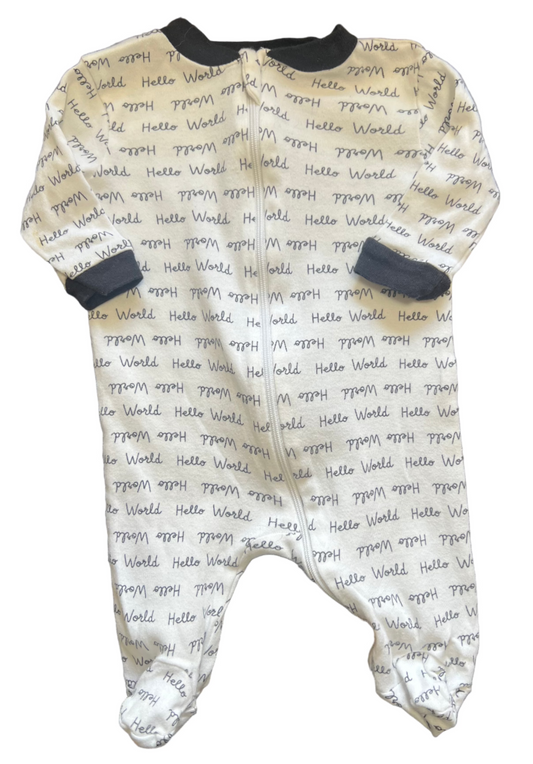 George Sleeper with Zipper, Newborn