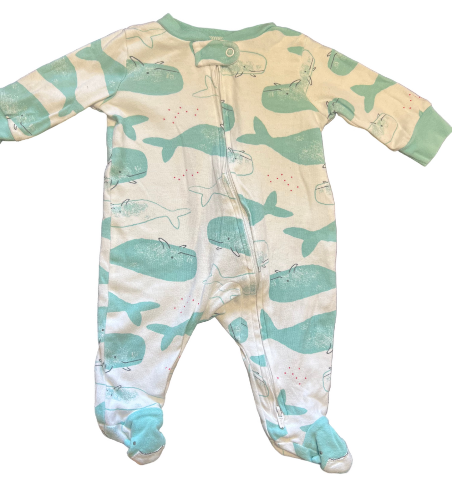 Carter's Sleeper with Zipper, 0-3 months