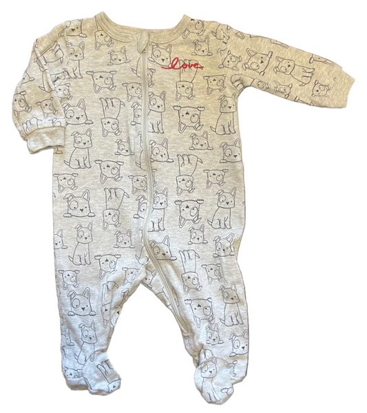 Ellen Degeneres Sleeper with Zipper, 0-3 months