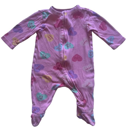 Old Navy Sleeper with Zipper, 3-6 months