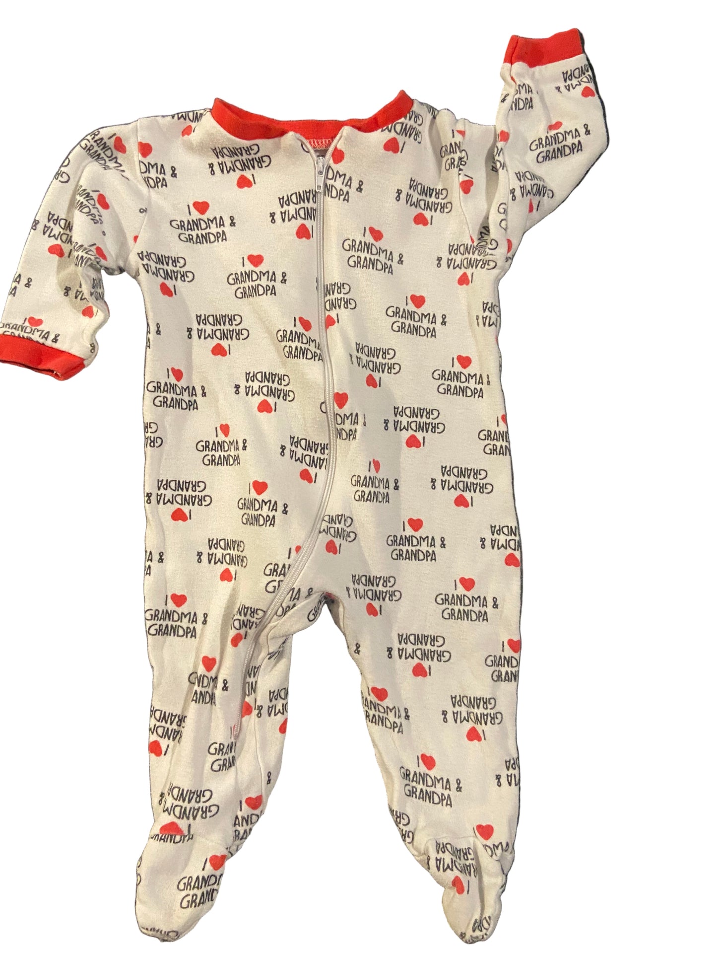 Monkey Bars Sleeper with Zipper, 3-6 months