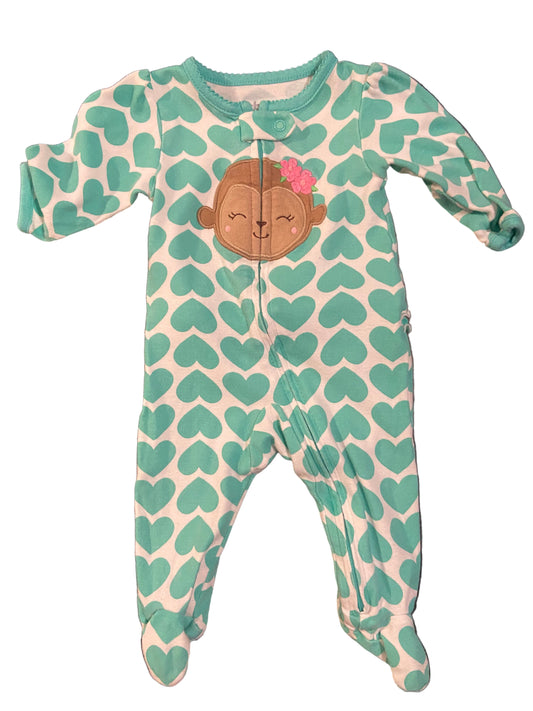 Carter's Sleeper with Zipper, 0-3 months
