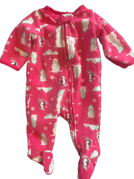 Carter's Fleece Sleeper with Zipper, 0-3 months