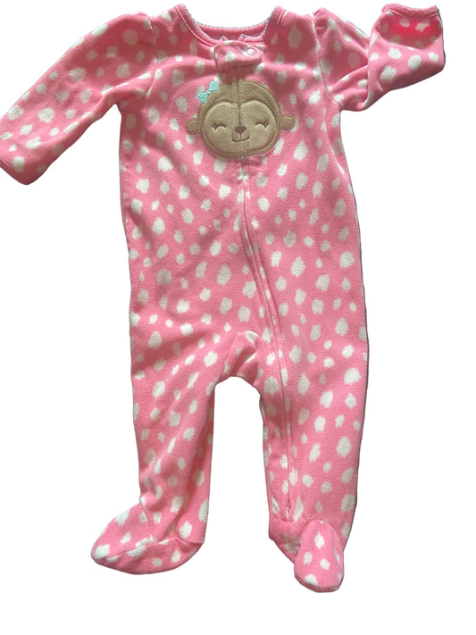 Carter's Fleece Sleeper with Zipper, 3-6 months